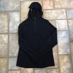 Ibex Merino Wool 1/4 Zip Hoodie